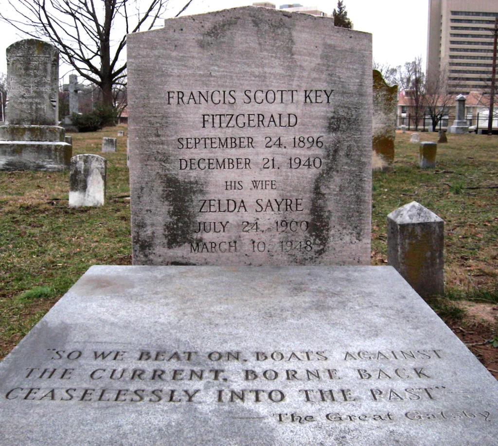 F Scott Fitzgerald Grave