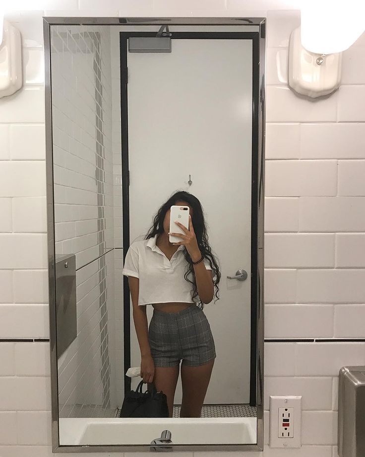 Girl mirror