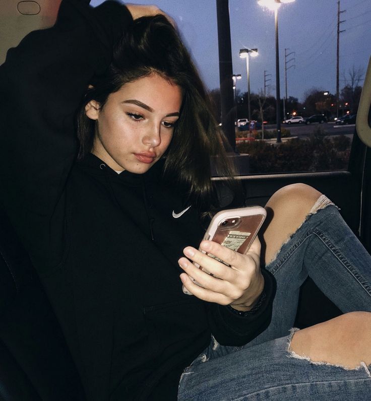 Girl on phone