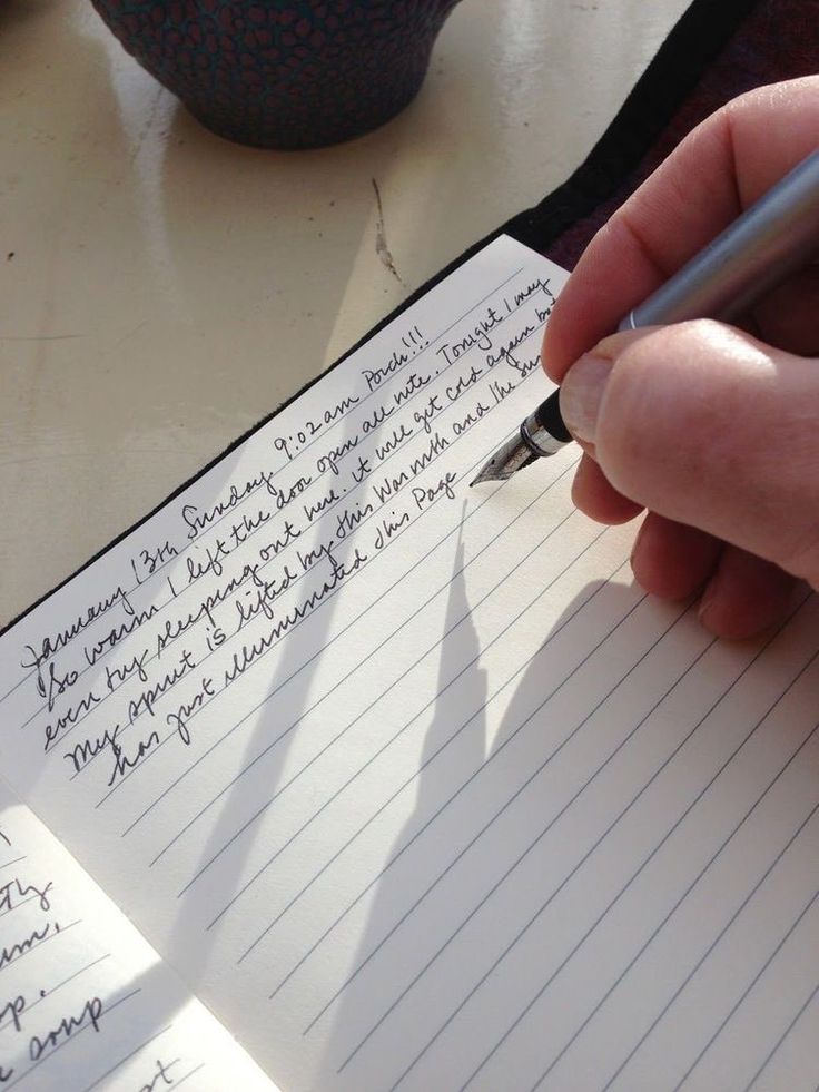 Beautiful handwriting