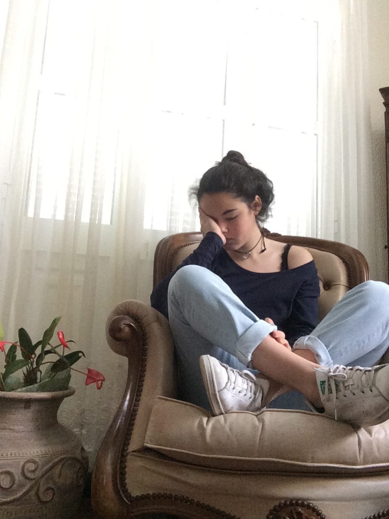 girl tired