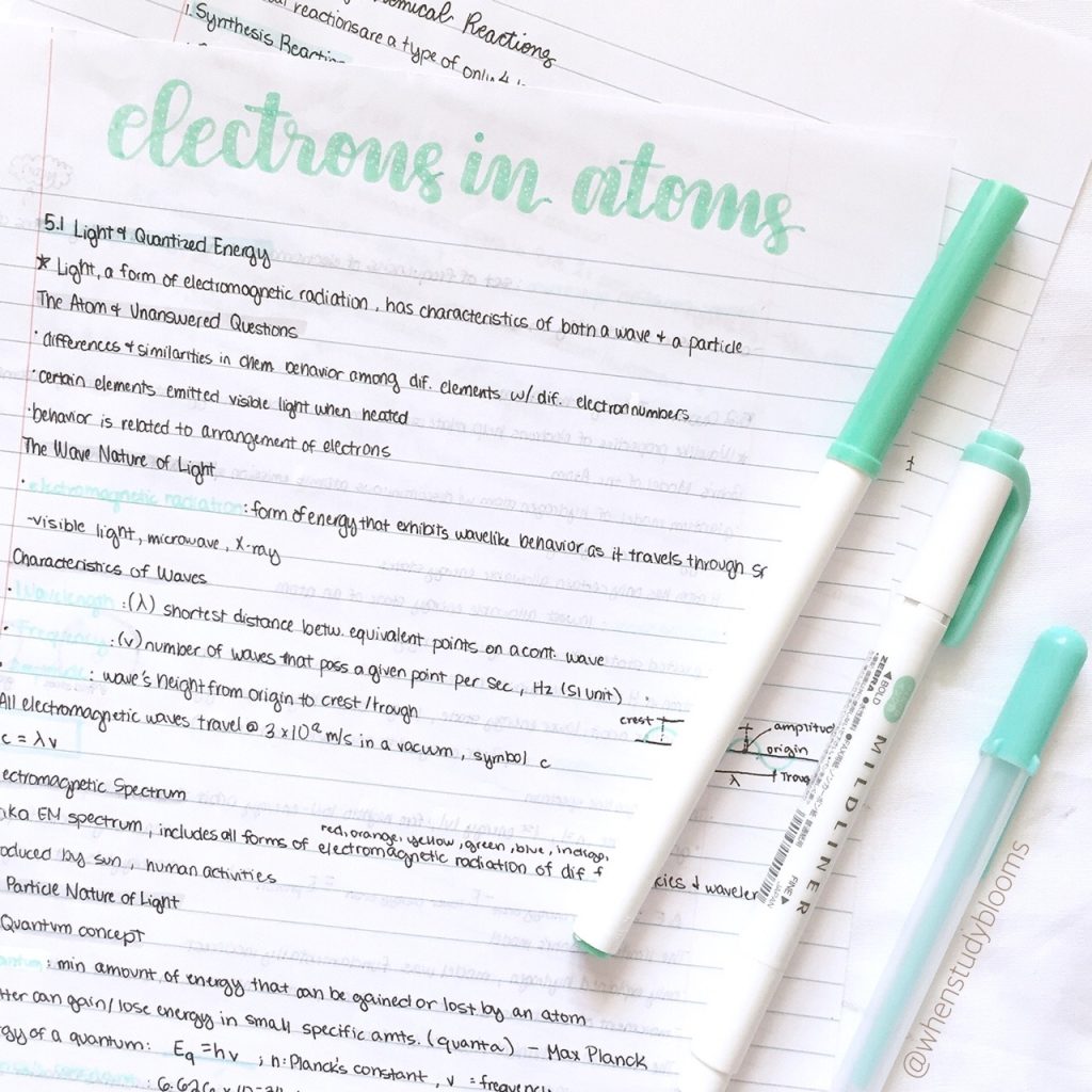 handwriting aesthetic