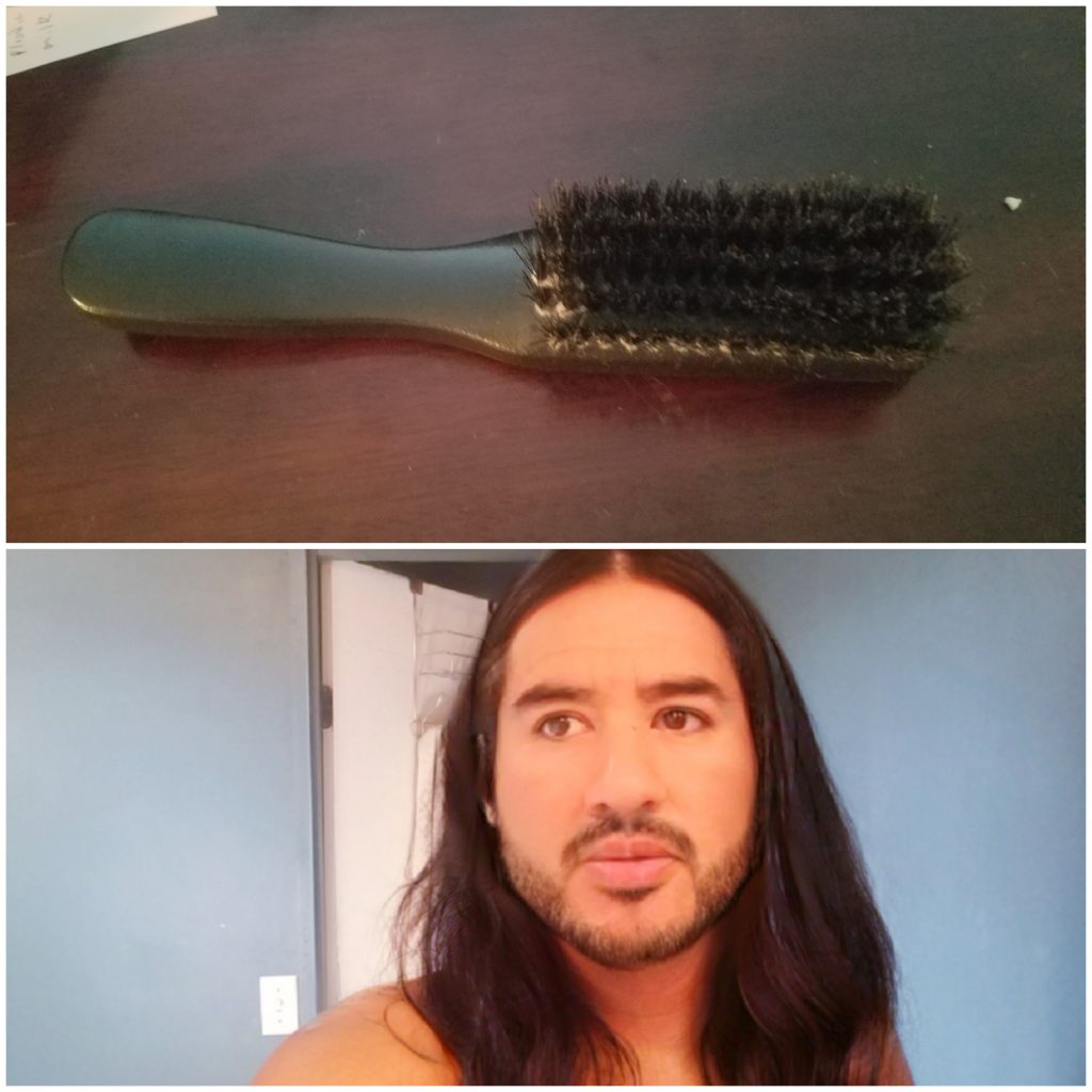 boar bristle brush