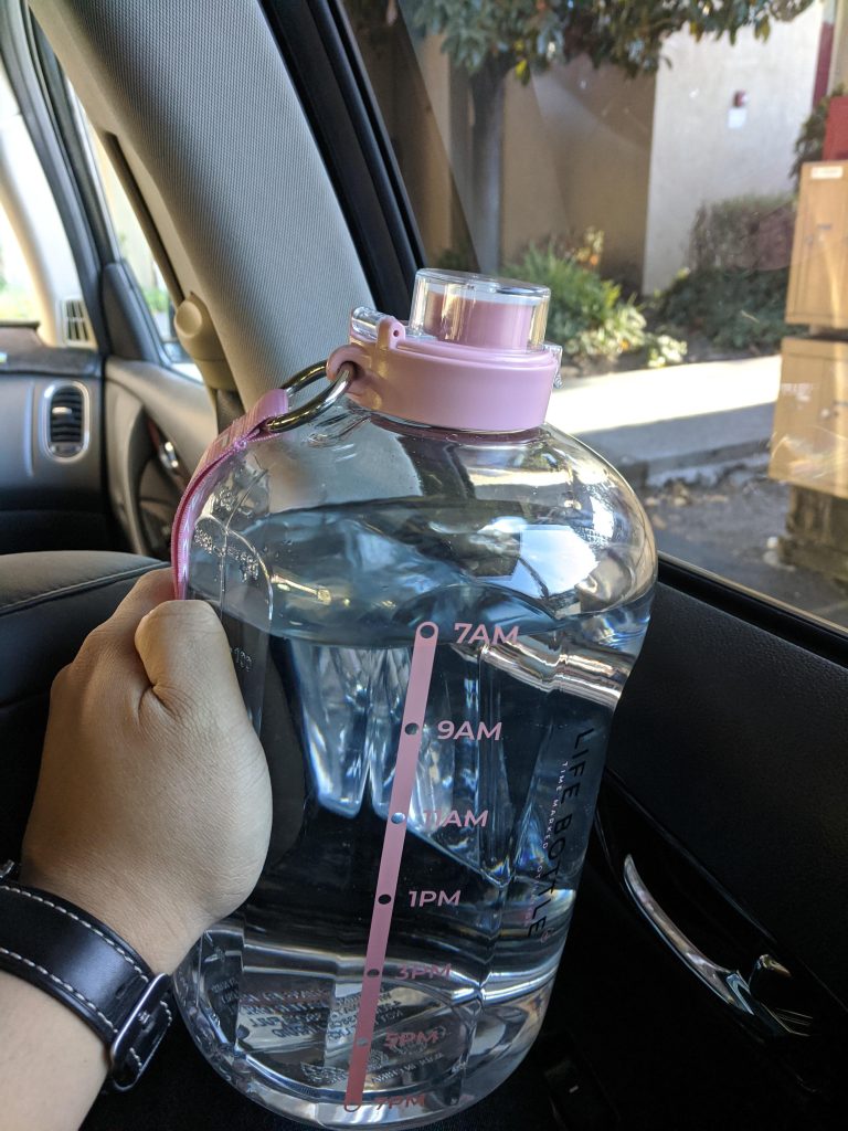 drinking water