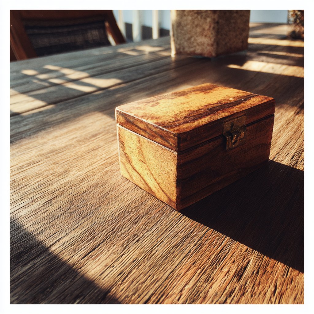 A little wooden box | Source: Midjourney