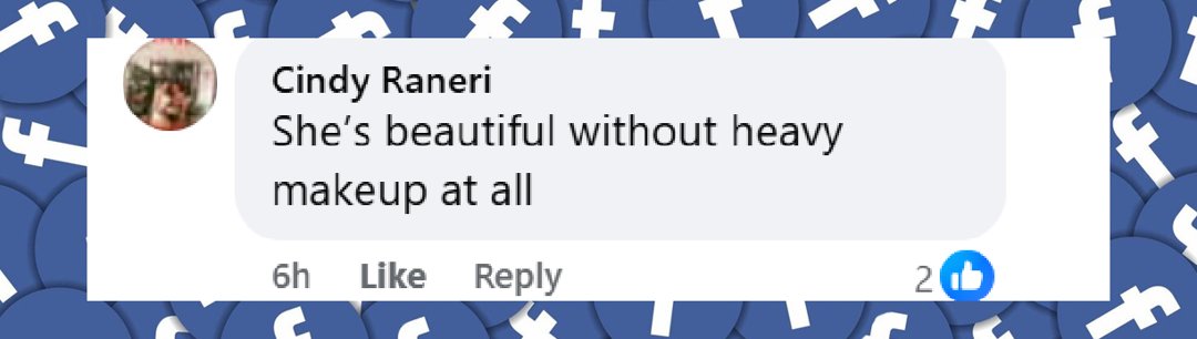 A netizen's comment on Irina Shayk's looks ahead of the 2025 Victoria's Secret Fashion Show on October 15, 2025 | Source: Facebook/Entertainment Tonight