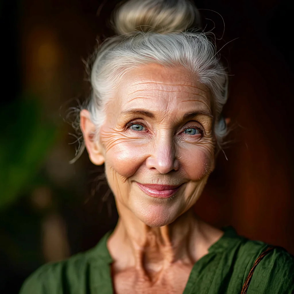 A kind elderly lady | Source: Midjourney