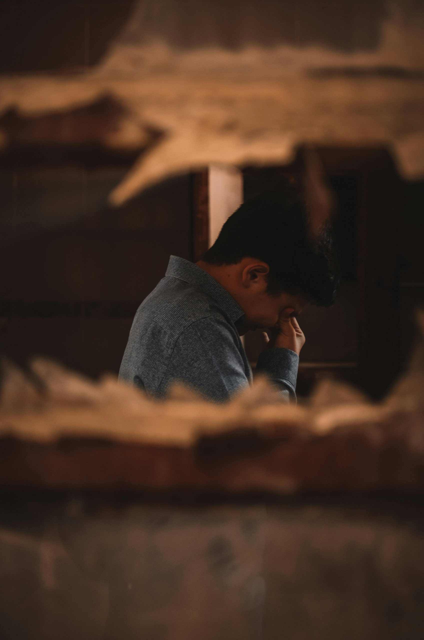A sad man | source: Pexels