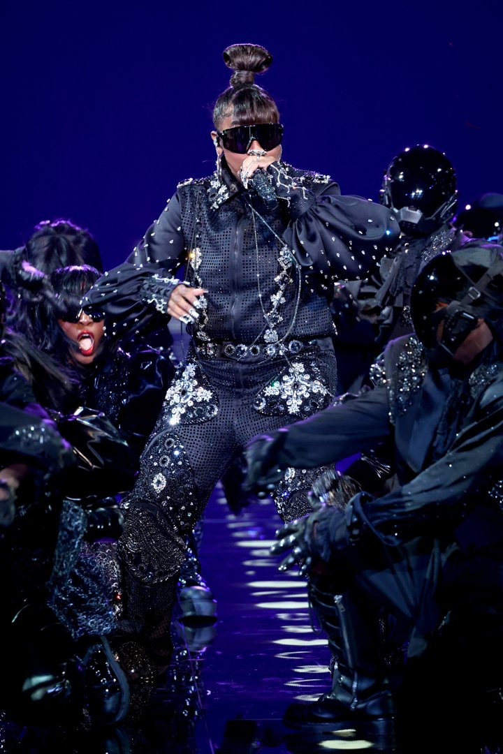 Missy Elliott at the Victoria's Secret Fashion Show held at Steiner Studios on October 15, 2025 in New York | Source: Getty Images