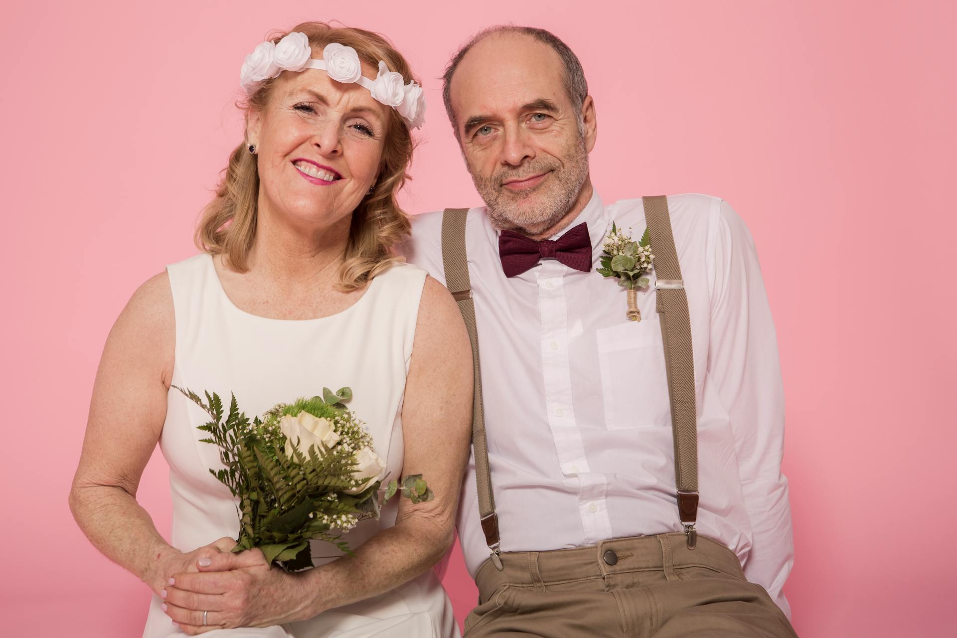 A happily married couple posing for a photo | Source: Pexels