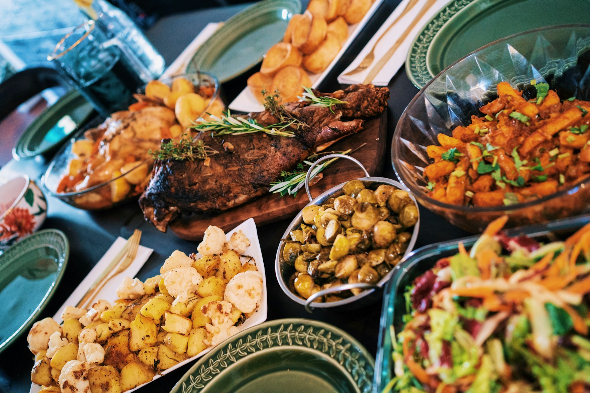 Food set on a table | Source: Unsplash