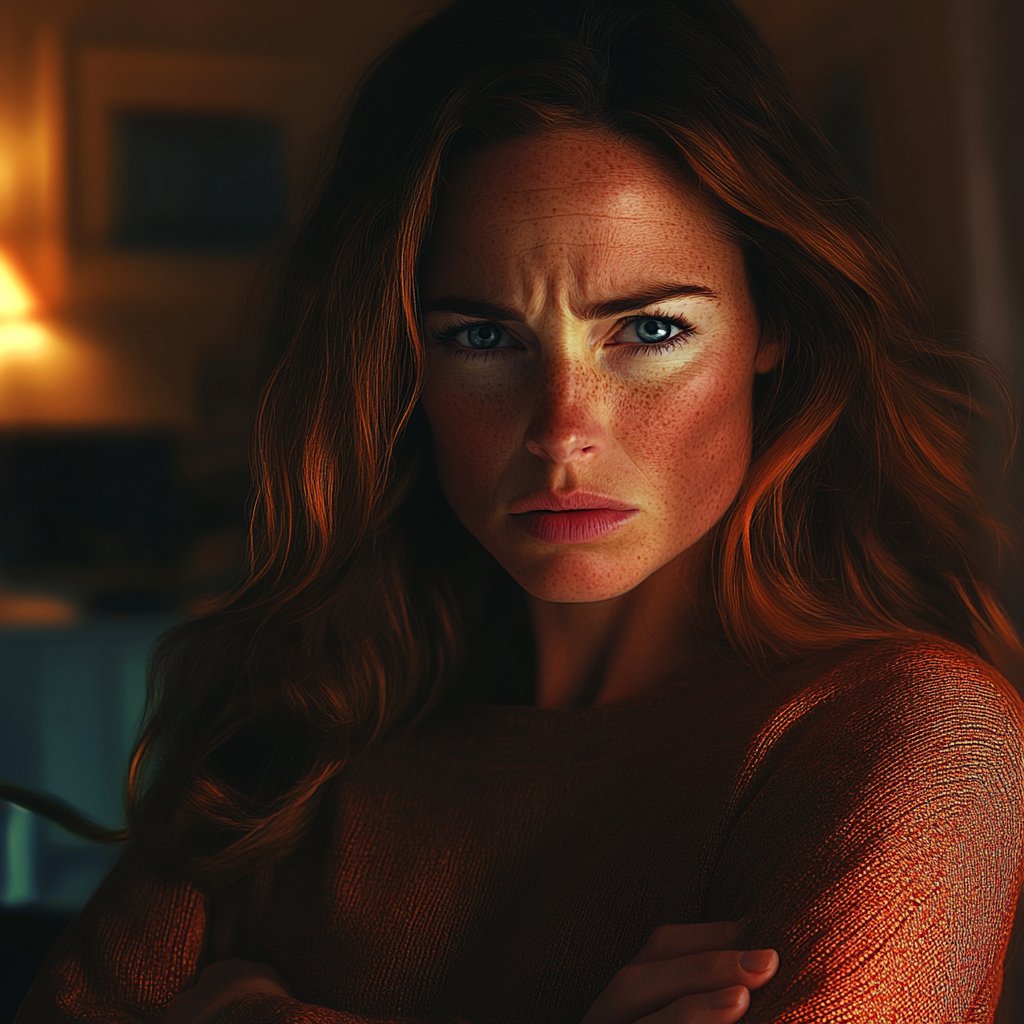 A furious woman with her arms crossed | Source: Midjourney