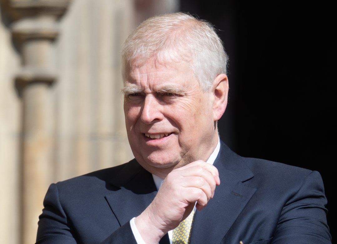 Prince Andrew, Duke of York, attends the Easter service at St George's Chapel on April 20, 2025, in Windsor, England | Source: Getty Images