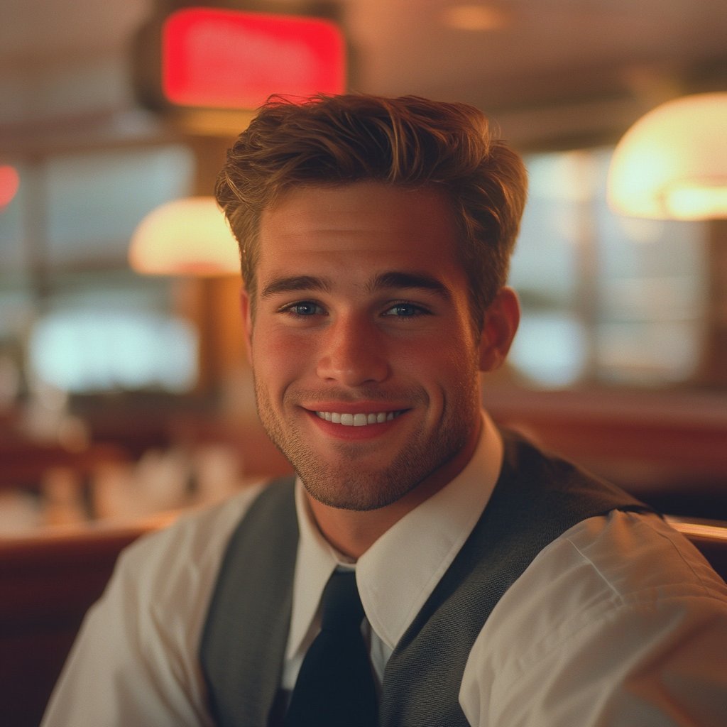 A smiling man | Source: Midjourney