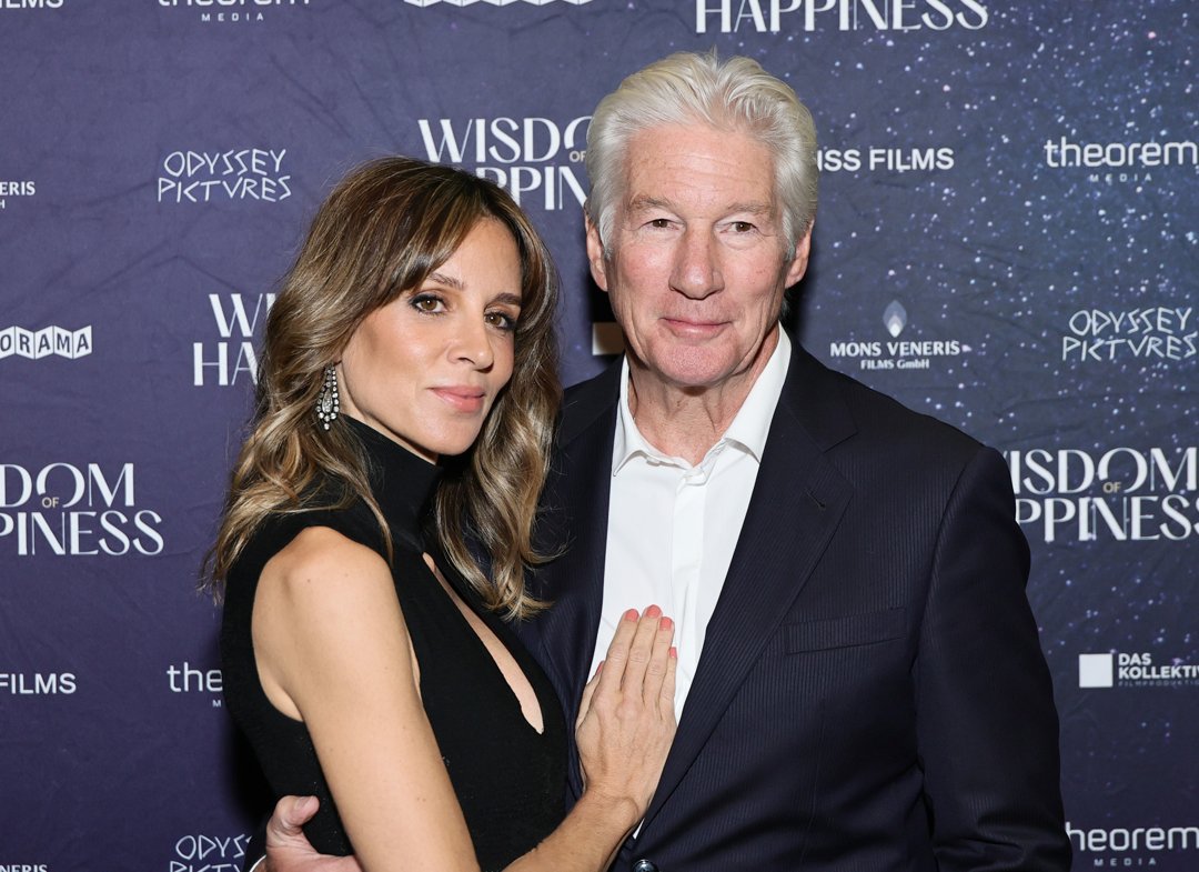Alejandra Silva and Richard Gere attend the