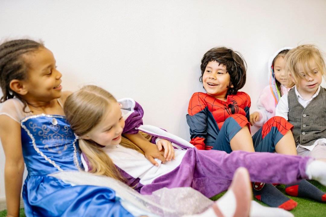 Children dressed in Halloween costumes | Source: Pexels