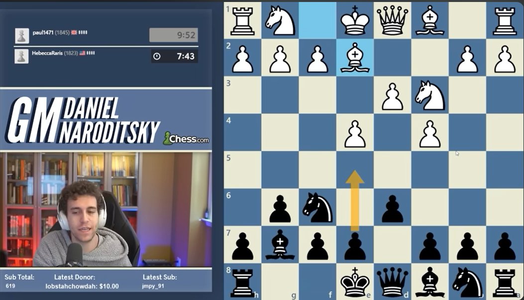 Daniel Naroditsky's hosting a speedrun chess episode on October 18, 2025 | Source: YouTube/Daniel Naroditsky