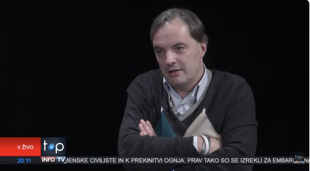 Jure Zorcic speaks about Melania Trump during an interview dated February 25, 2016. | Source: YouTube/Top TV Slovenija