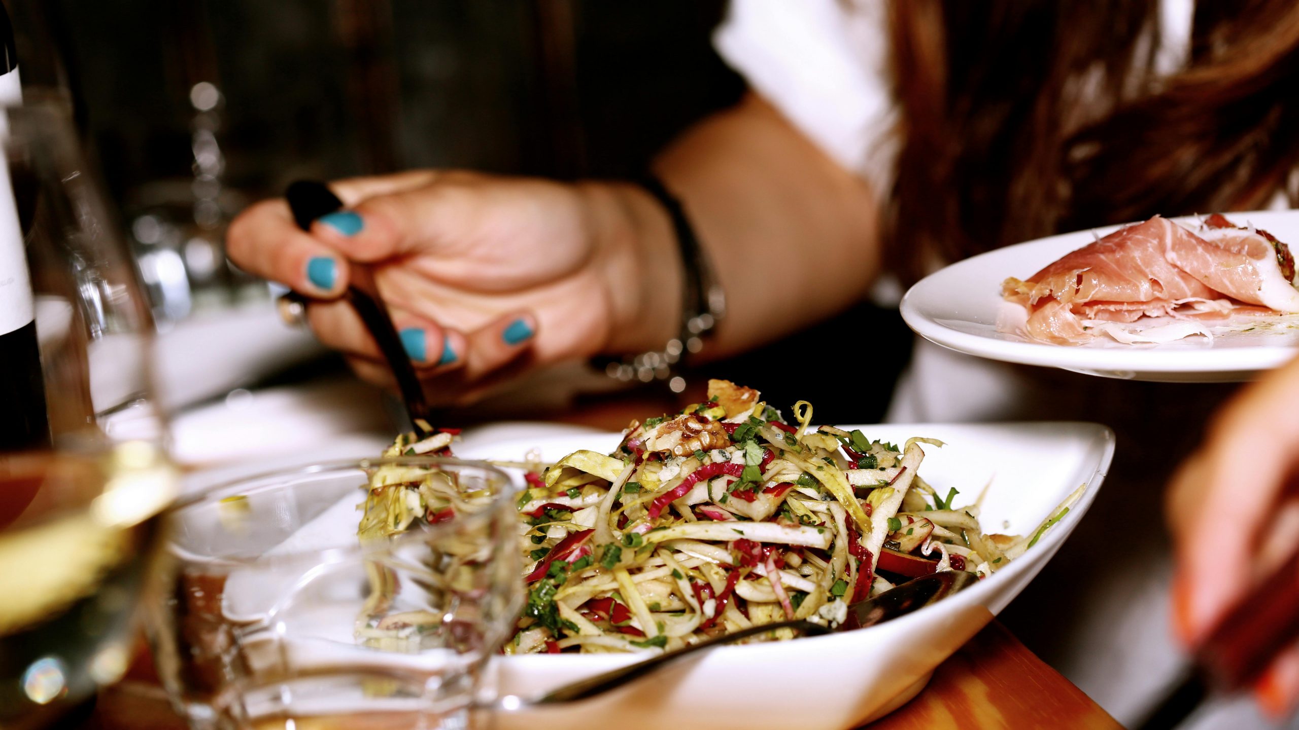 Vegetable salad on a buffet table | Source: Pexels