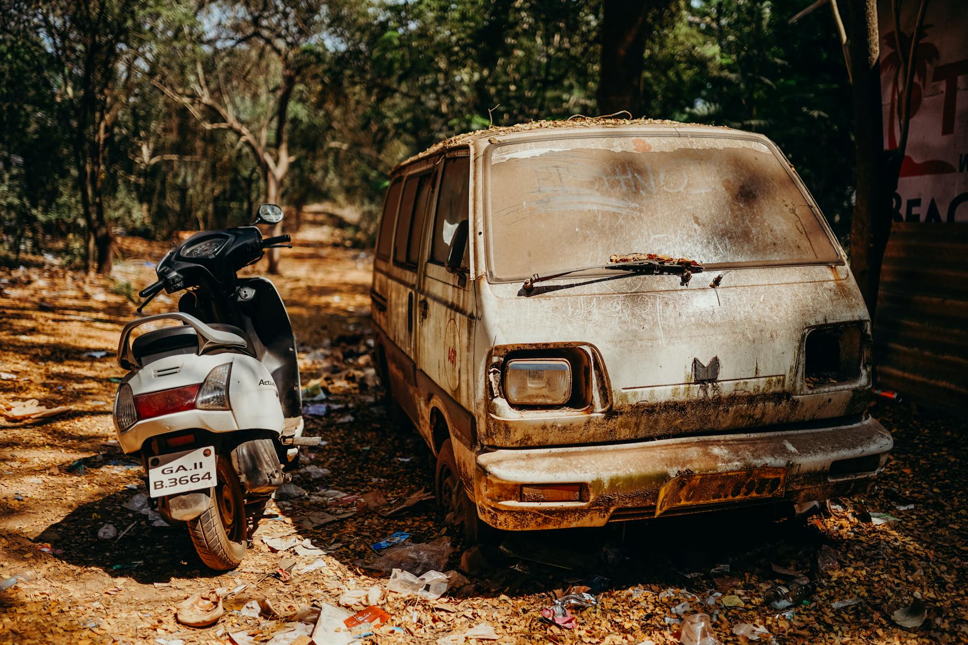 An old van | Source: Pexels
