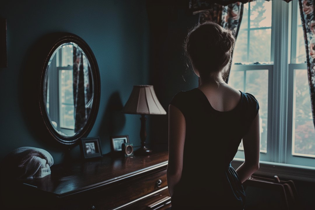 A thoughtful woman | Source: Midjourney