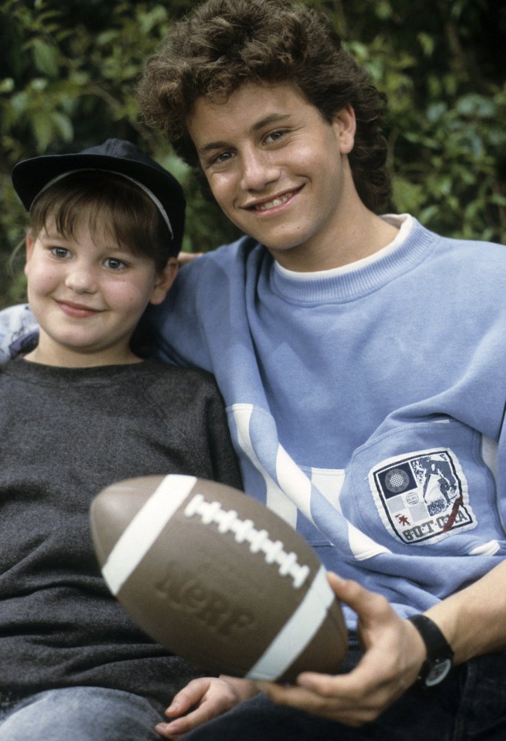 Candace and Kirk Cameron seen in a scene from 
