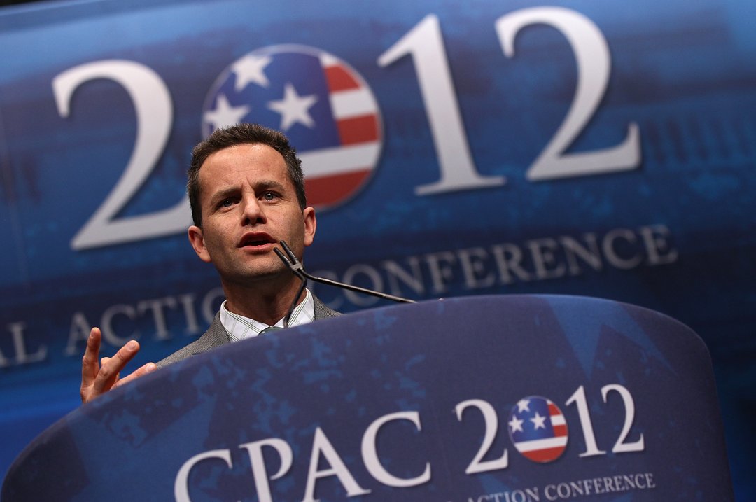 Kirk Cameron speaks during the annual Conservative Political Action Conference (CPAC) February 9, 2012 | Source: Getty Images