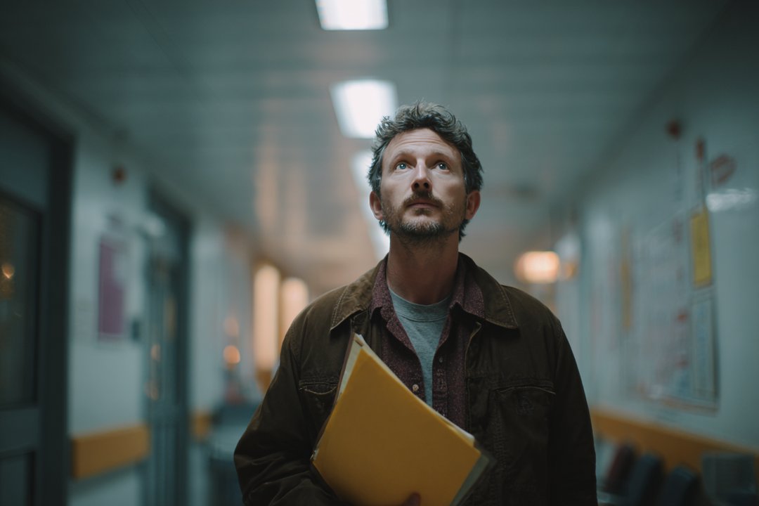 A man standing in a hospital | Source: Midjourney
