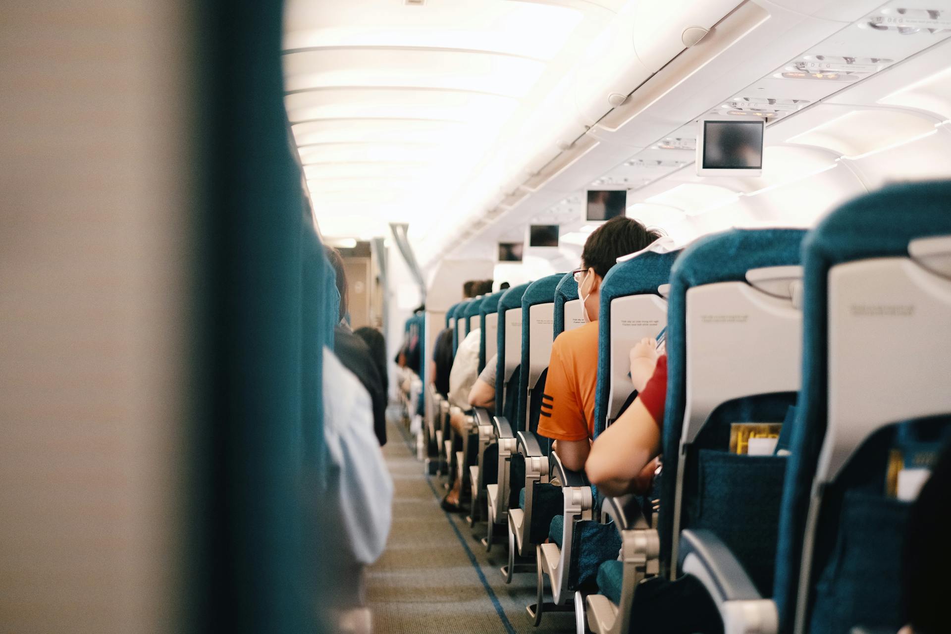 People in an airplane | Source: Pexels