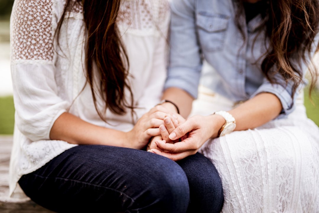Two women comforting each other | Source: Freepik