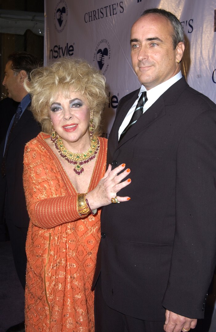 Elizabeth Taylor and son Chris Wilding during InStyle Magazine Gala to Celebrate the Release of