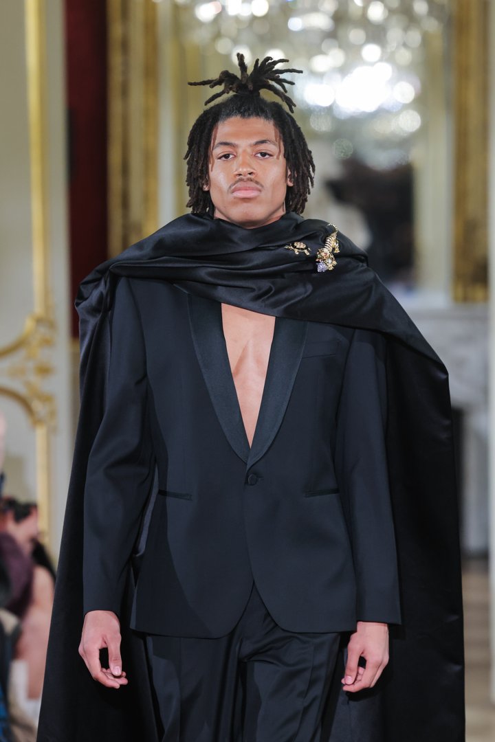 Henry at Paris Fashion Week, January 28, 2025 | Source: Getty Images