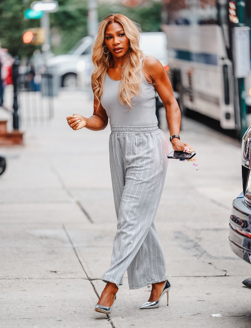 Serena Williams walks through the streets of New York City on August 21, 2025 | Source: Getty Images