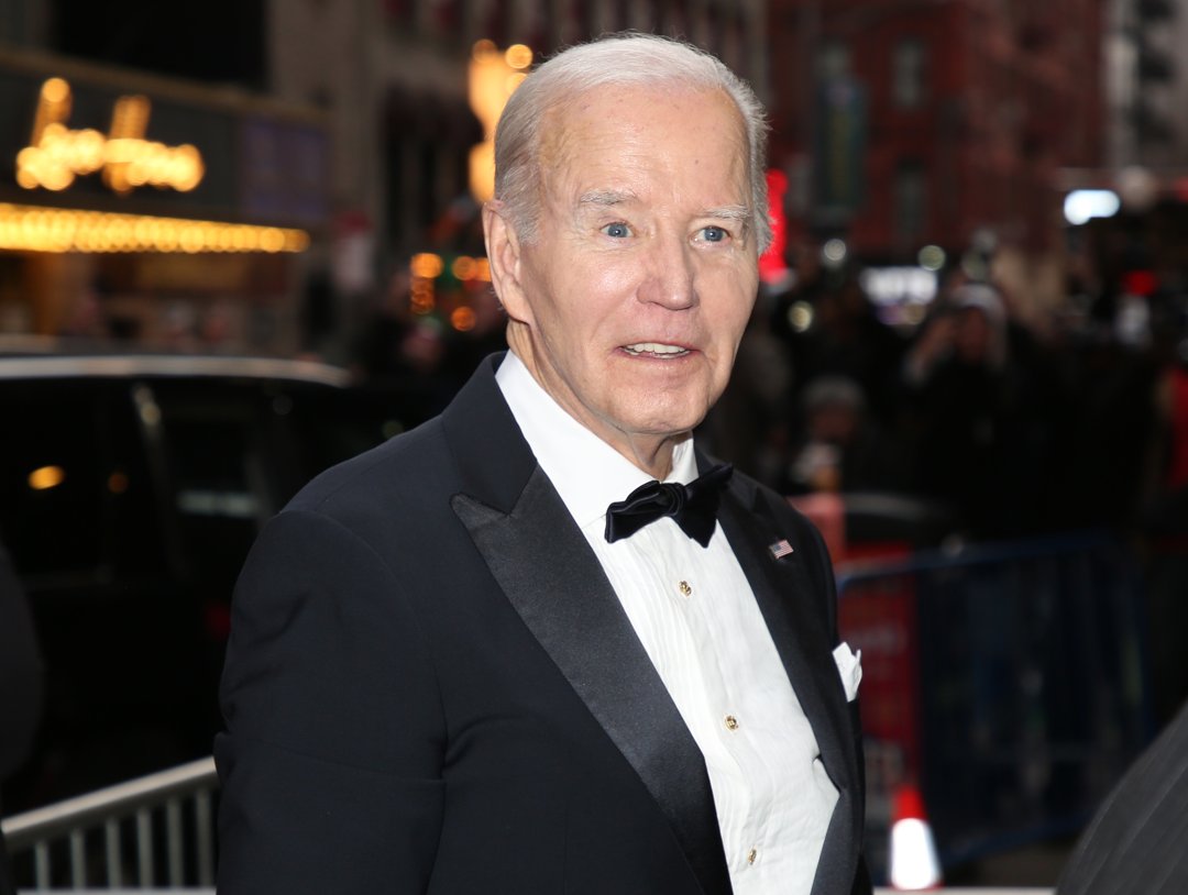 Former U.S. President Joe Biden at the opening night of 