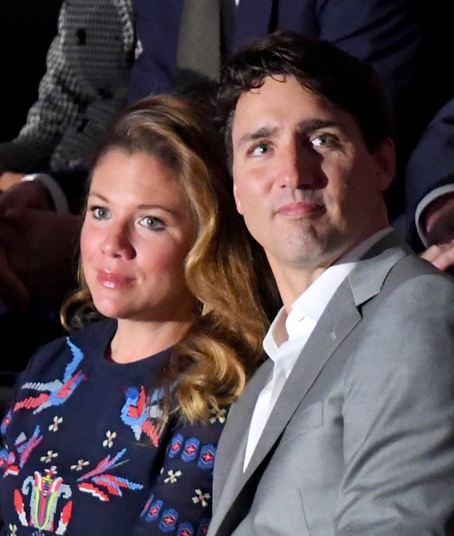 Sophie Grégoire Trudeau and Justin Trudeau attend the Invictus Games opening ceremony in Toronto on September 23, 2017. | Source: Getty Images