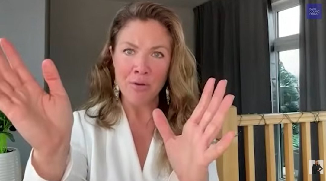 Sophie Grégoire Trudeau explains the separation and how fear of being alone often shapes the way people view relationships. | Source: YouTube/KatieCouric