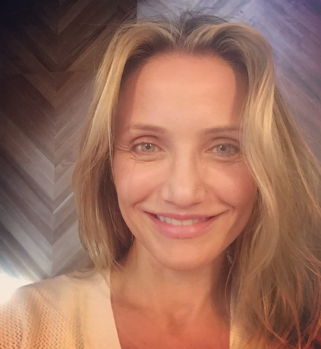 Cameron Diaz seen without makeup in a post dated November 7, 2015 | Instagram/camerondiaz