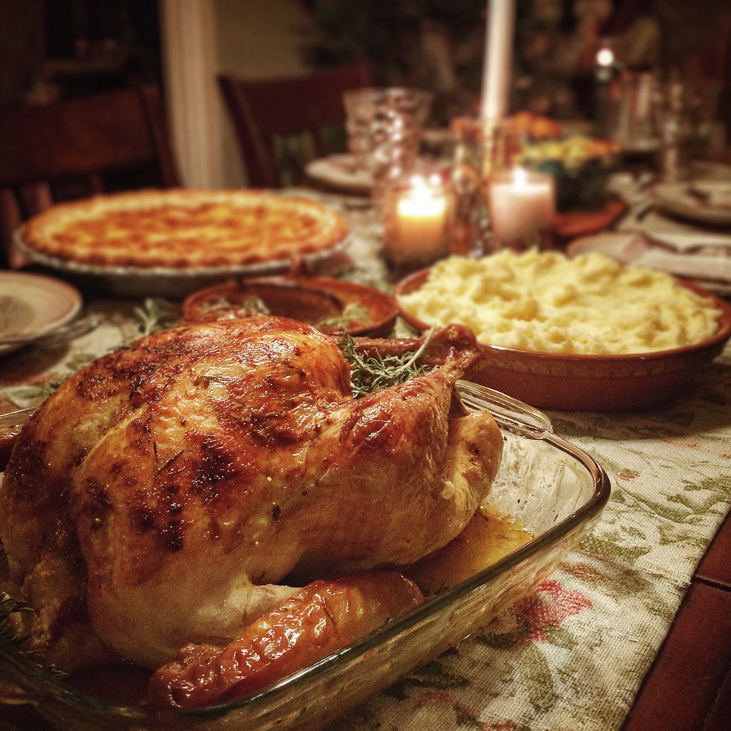 Food on a table | Source: Midjourney