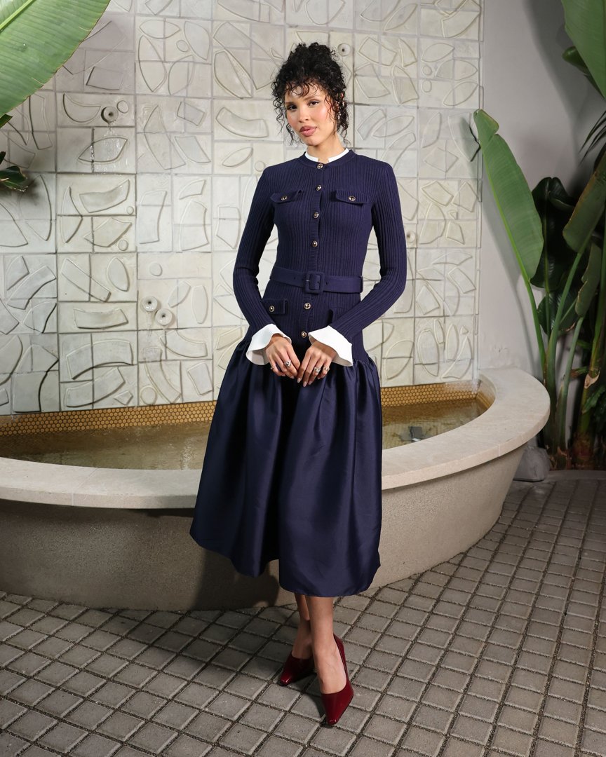 Nara Aziza Smith attends a cocktail party on May 14, 2025 | Source: Getty Images