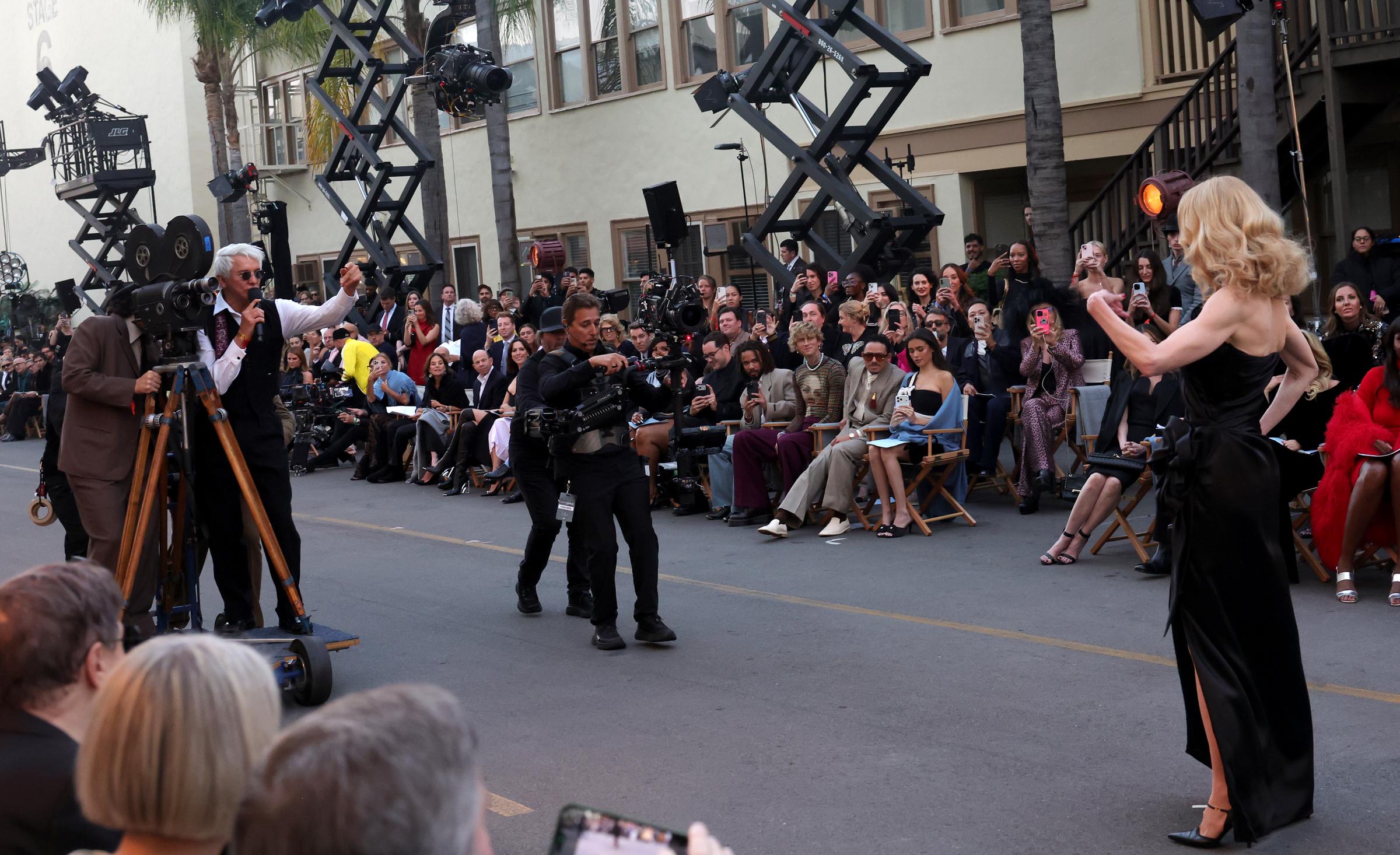 Nicole Kidman walks the runway during Vogue World: Hollywood 2025 at Paramount Studios in Los Angeles, California  on October 26 | Source: Getty Images