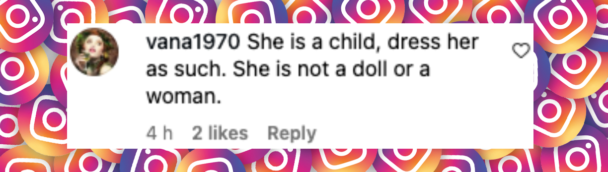 Netizen comment about Blue Ivy Carter, posted on October 28, 2025. | Source: Instagram/justjared