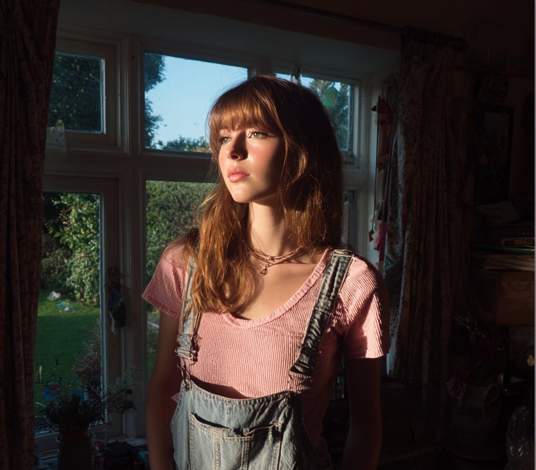 A woman standing in a living room | Source: Midjourney