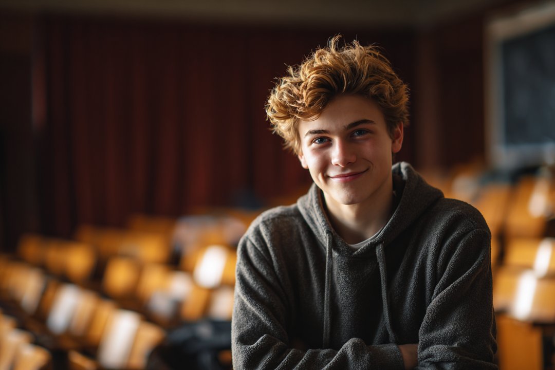 A happy boy | Source: Midjourney