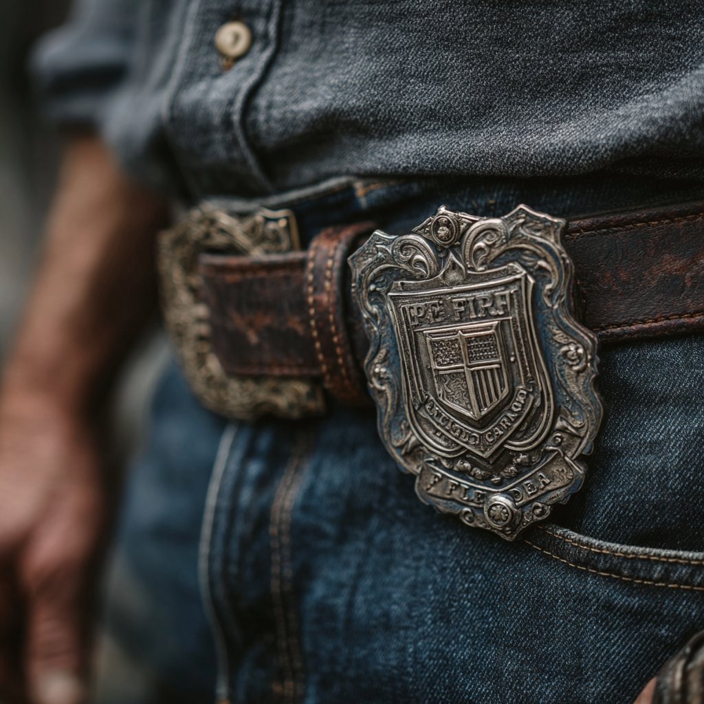 A close-up of a badge | Source: Midjourney