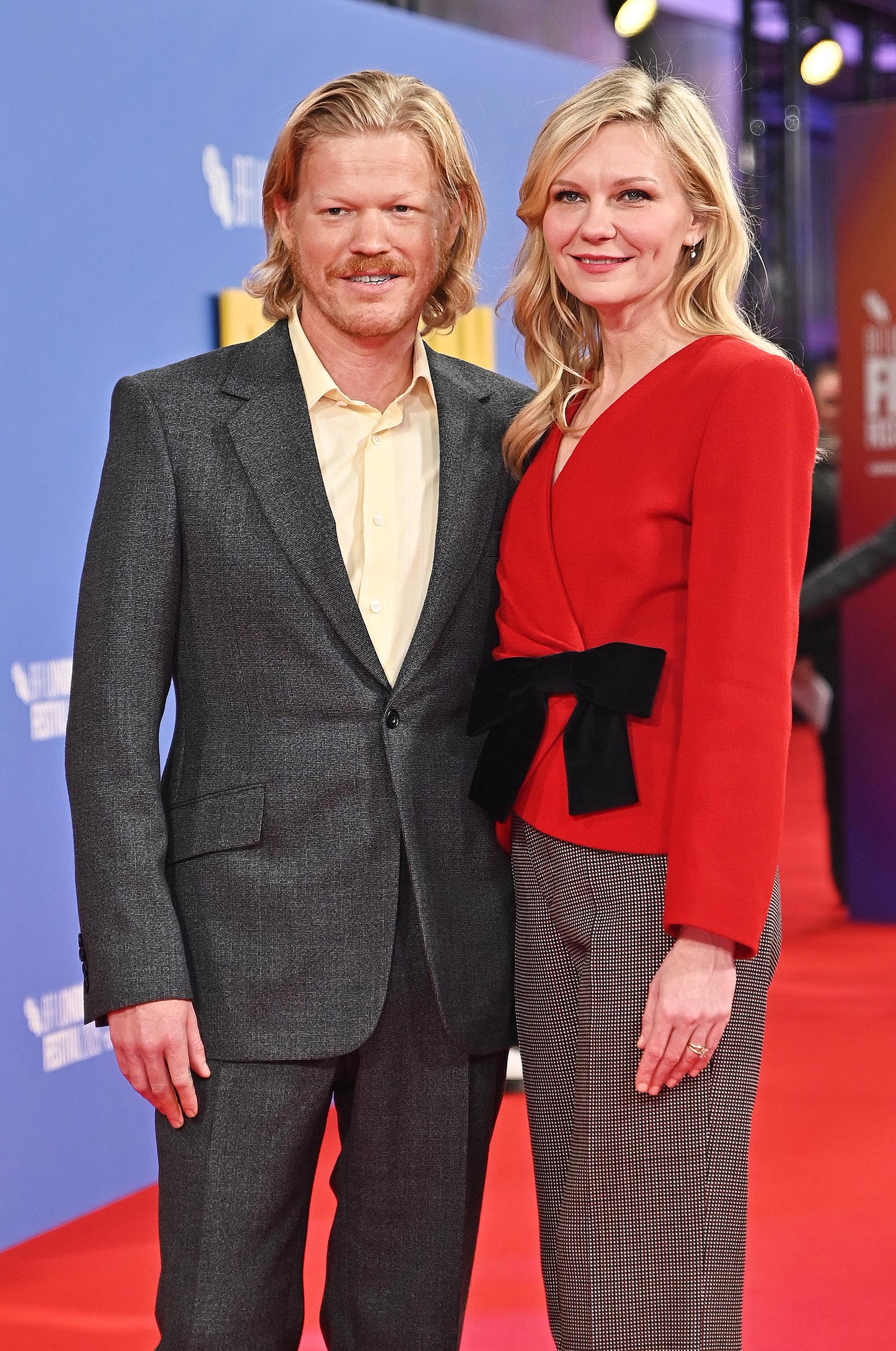 Jesse Plemons and Kirsten Dunst at the Headline Gala screening of