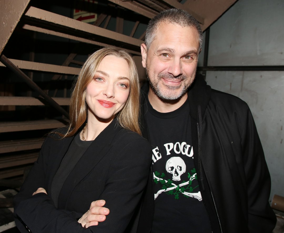 Amanda Seyfried and Thomas Sadoski at the opening night of