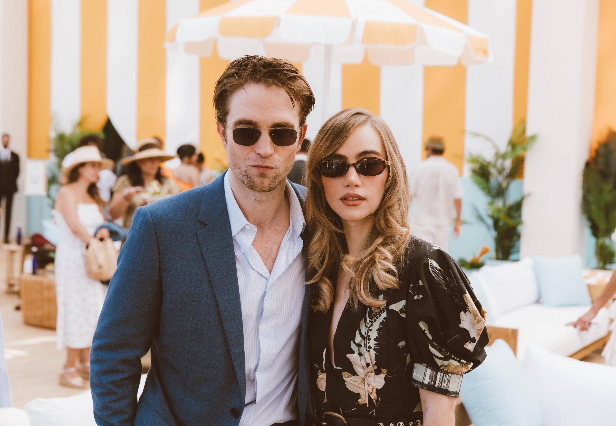 Robert Pattinson and Suki Waterhouse at Veuve Clicquot Polo Classic at Will Rogers State Historic Park on October 5, 2024, in Pacific Palisades, California. | Source: Getty Images