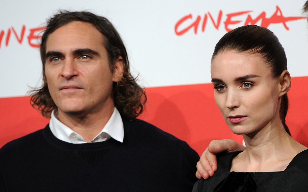 Joaquin Phoenix and Rooney Mara during the