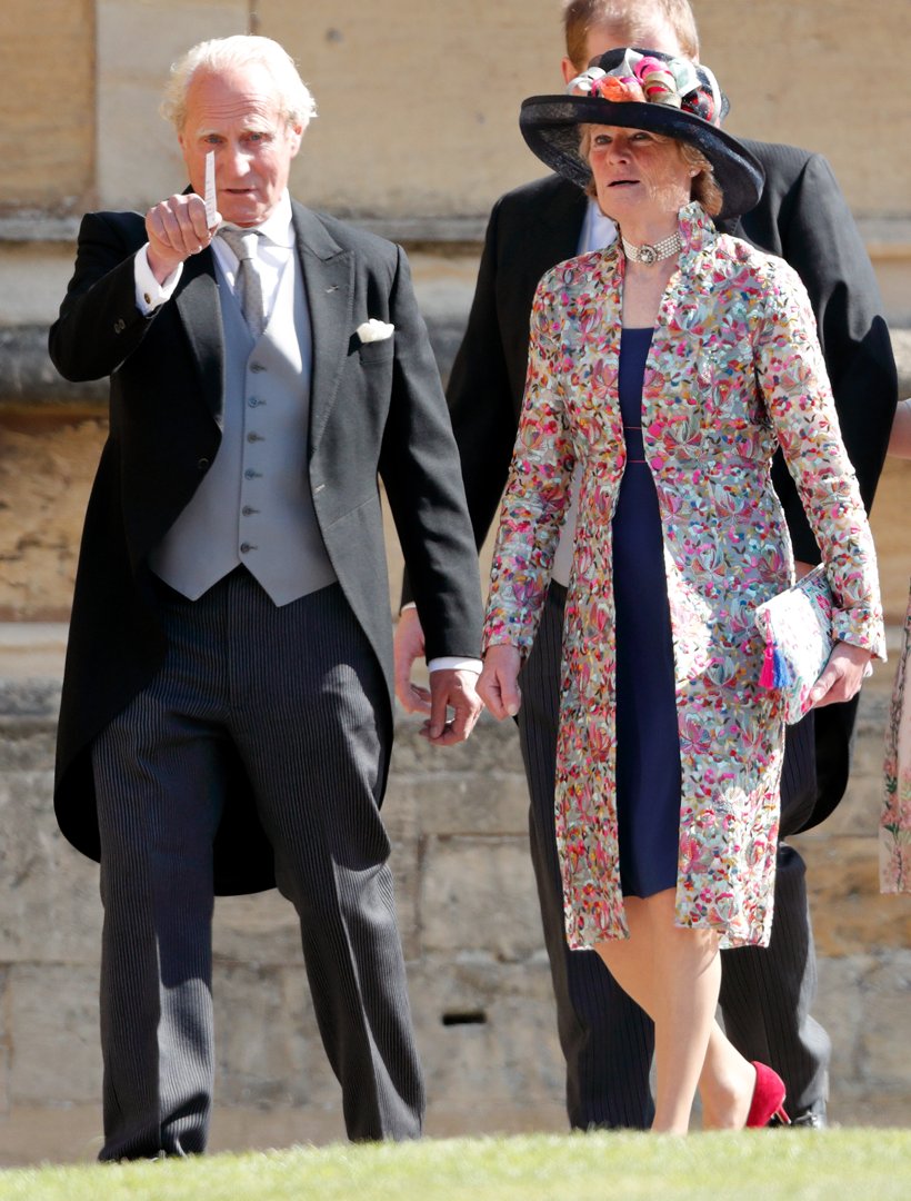 Neil McCorquodale and Lady Sarah McCorquodale attend the wedding of Prince Harry to Meghan Markle at St George's Chapel, Windsor Castle in England on May 19, 2018. | Source: Getty Images