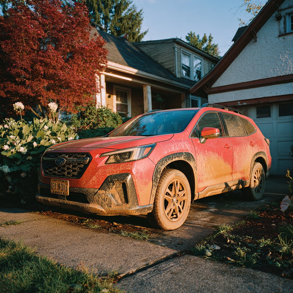 A dirty and scratched car | Source: Midjourney